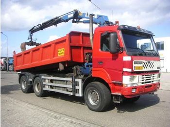 Terberg FM 1350-WDGL 6x6 Kipper/Kraan - kipper vrachtwagen