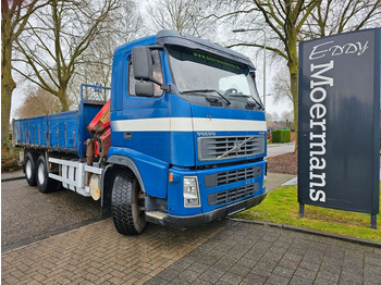 Kipper vrachtwagen Volvo FH 12 420 6x4 Kipper Mit Kran 