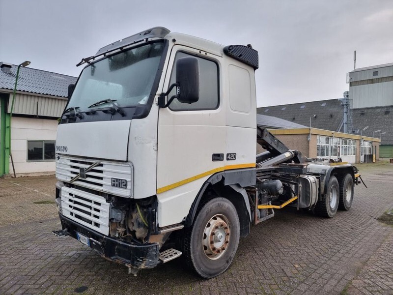Kipper vrachtwagen Volvo FH 12.420 6x4 - Manual Gear - STEEL/STEEL - Big Axles - PTO