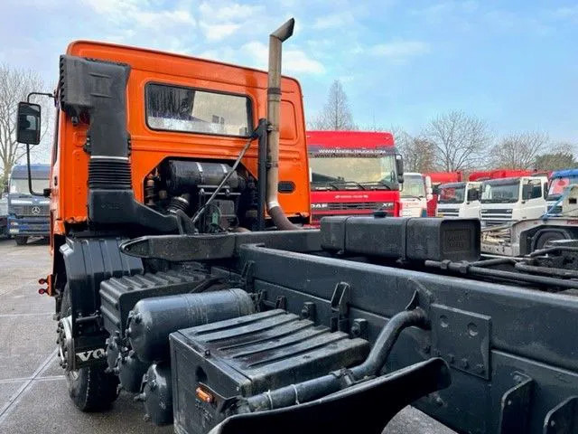 Kipper vrachtwagen Volvo FL 12.380 6x6 FULL STEEL SUSPENSION MEILLER KIPPER (EURO 2 / MANUAL GEARBOX / REDUCTION AXLES / FULL STEEL SUSPENSION)