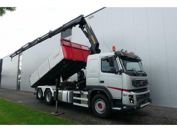Kipper vrachtwagen Volvo FMX450 6X2 PALFINGER PK22002-EH KRAN/CRANE FULL