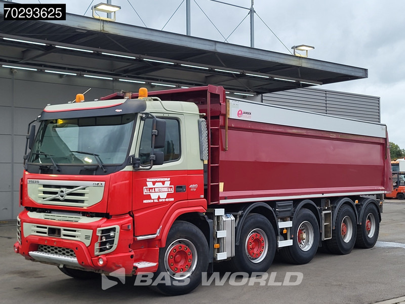 Kipper vrachtwagen Volvo FMX 420 10X4 21m3 Tipper Spring Suspension Big-Axle Euro 5