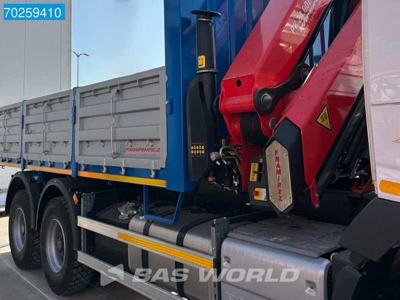 Kipper vrachtwagen Volvo FMX 430 6X4 Palfinger PK24.001 SLD5 Kran Crane 12m3 Big-Axle Euro 6