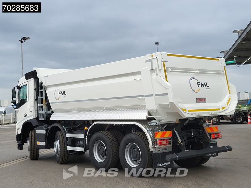 Kipper vrachtwagen Volvo FMX 500 8X4 NEW 20m3 KH-Kipper Steel suspension Automatic Big-Axle Euro 6