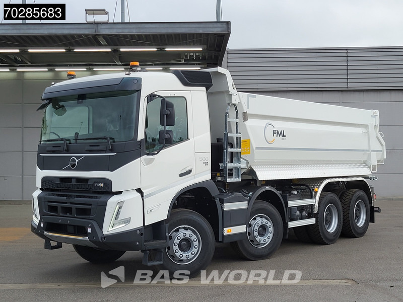 Kipper vrachtwagen Volvo FMX 500 8X4 NEW 20m3 KH-Kipper Steel suspension Automatic Big-Axle Euro 6