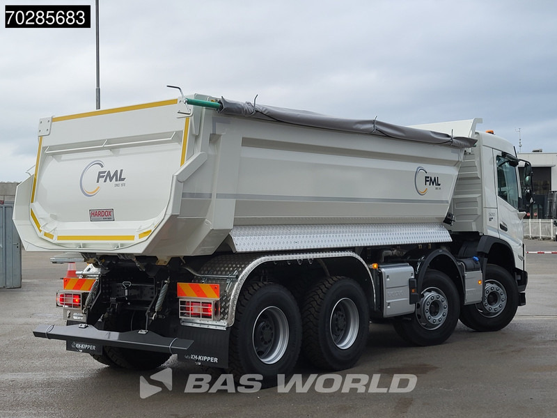 Kipper vrachtwagen Volvo FMX 500 8X4 NEW 20m3 KH-Kipper Steel suspension Automatic Big-Axle Euro 6