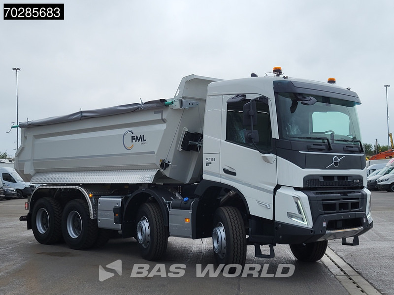 Kipper vrachtwagen Volvo FMX 500 8X4 NEW 20m3 KH-Kipper Steel suspension Automatic Big-Axle Euro 6