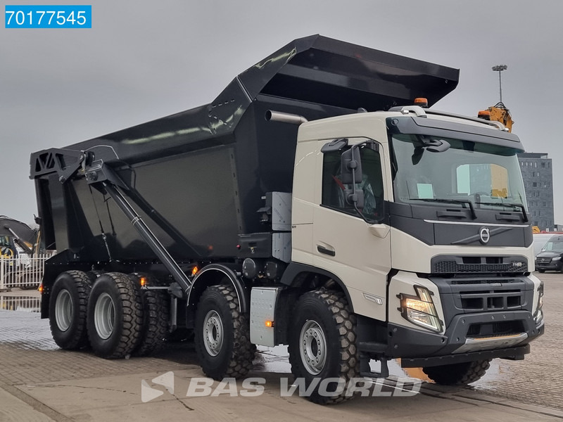 Kipper vrachtwagen Volvo FMX 500 8X4 NEW Mining dump truck 25m3 45T payload VEB+ Eur5