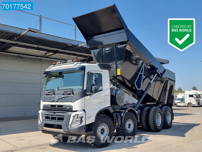 Kipper vrachtwagen Volvo FMX 500 8X4 NEW Mining dumper 25m3 45T payload VEB+ Euro 5