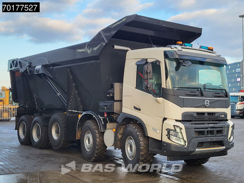 Kipper vrachtwagen Volvo FMX 520 10X4 50tons Payload Mining truck 30m3 tipper Big-Axle Retarder Lift+Lenkachse Euro 3