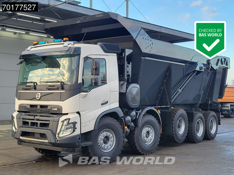 Kipper vrachtwagen Volvo FMX 520 10X4 50tons Payload Mining truck 30m3 tipper Big-Axle Retarder Lift+Lenkachse Euro 3