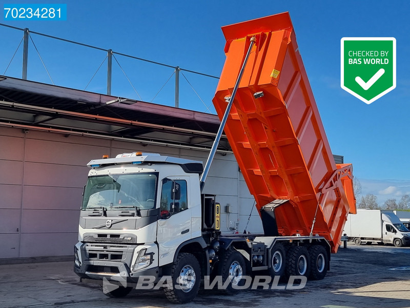 Kipper vrachtwagen Volvo FMX 520 10X4 Mining dumper 50T Payload | 28m3 Tipper | VEB+ EUR3