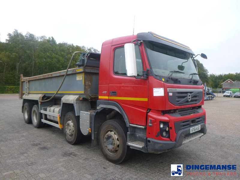Kipper vrachtwagen Volvo FM 410 8x4 RHD steel tipper 16.6 m3