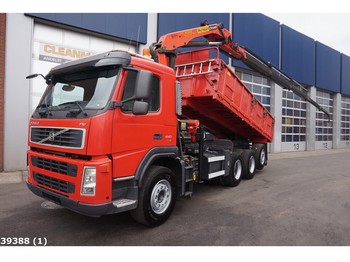 Kipper vrachtwagen Volvo FM 440 Palfinger 16 ton/meter laadkraan