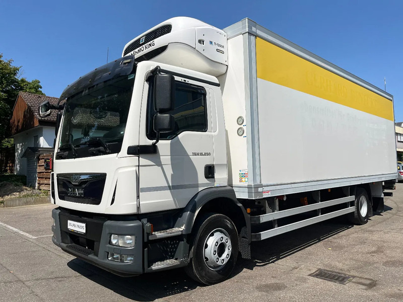 Koelwagen vrachtwagen MAN TGM 15.250 *Bi-/Multitemp*Tiefkühlfahrzeug*POLARUS-Tiefkühlkoffer*MBB-C 2000 S LBW*