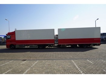 Koelwagen vrachtwagen Mercedes-Benz ACTROS 1844 FRIGO COMBI WITH BURG TRAILER