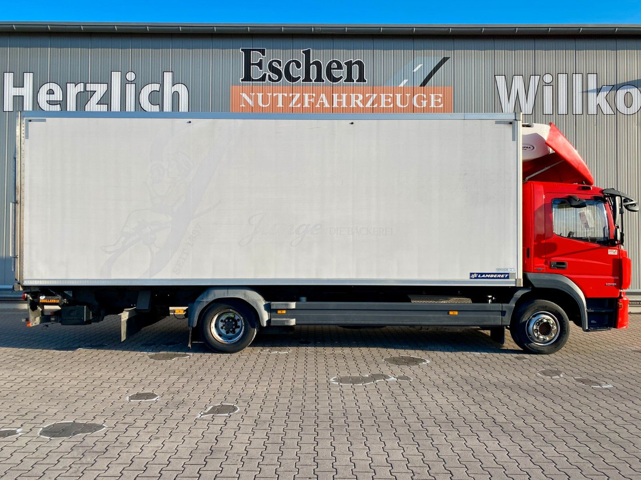 Koelwagen vrachtwagen Mercedes-Benz Atego 1218 L Diesel/Netz*LBW*Carrier Supra 850Mt Mercedes-Benz Atego 1218 L Diesel/Netz*LBW*Carrier Supra 850Mt