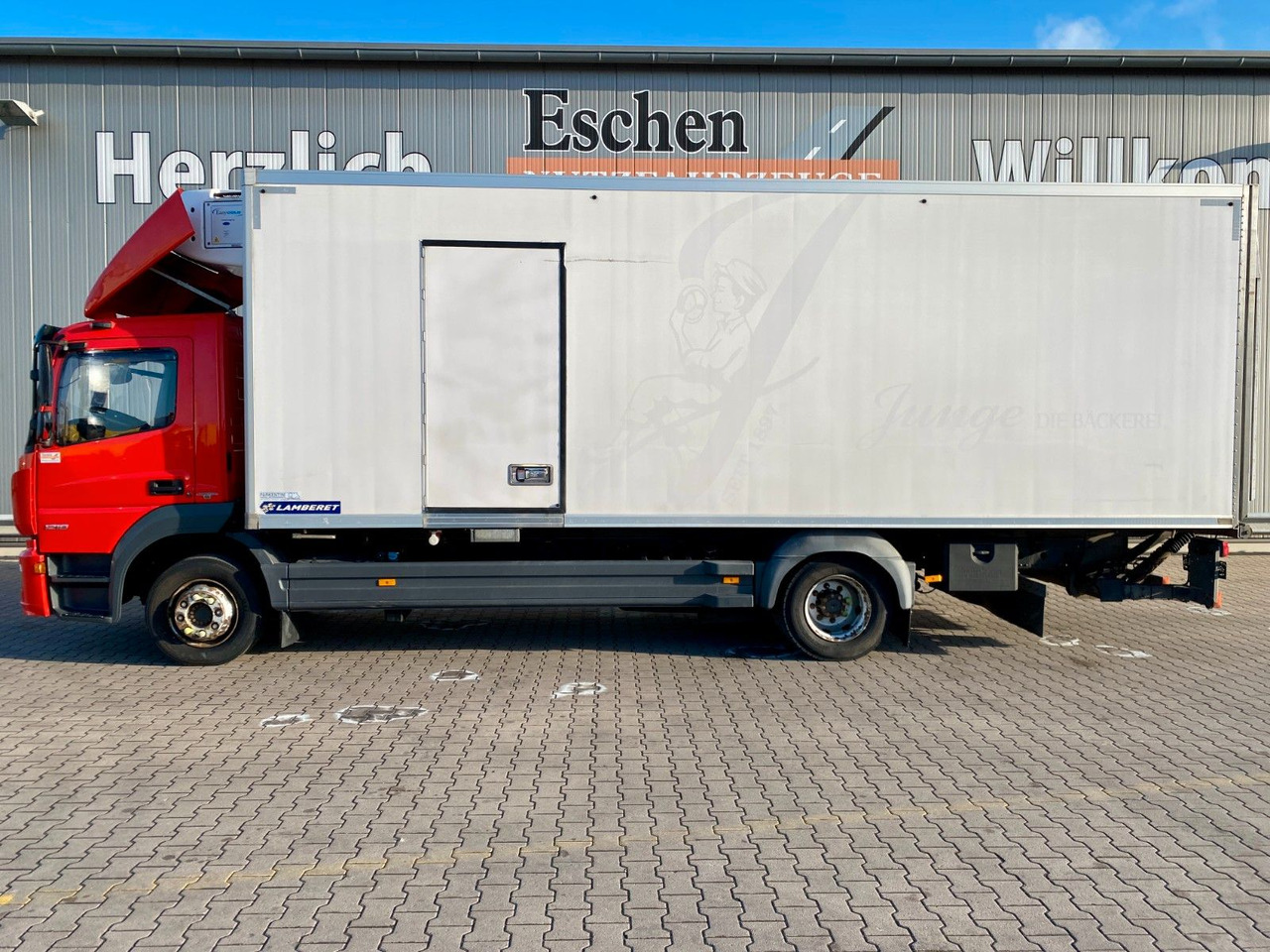 Koelwagen vrachtwagen Mercedes-Benz Atego 1218 L Diesel/Netz*LBW*Carrier Supra 850Mt Mercedes-Benz Atego 1218 L Diesel/Netz*LBW*Carrier Supra 850Mt