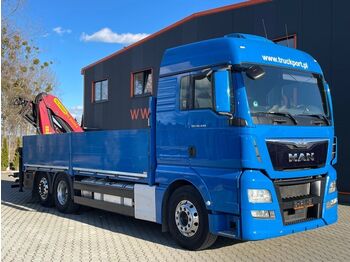 Kraanwagen MAN TGX 26.440 Volluft 6x2 Pritsche Kran PK20001-K