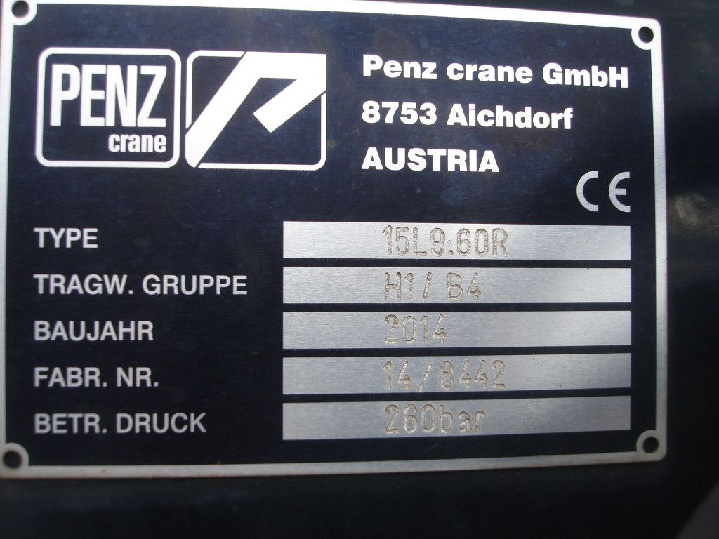 Kraanwagen MAN TG-S 35.480 8x4 BL Abrollkipper mit Kran Penz-15