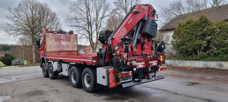 Kraanwagen Mercedes-Benz AK 8X8 FASSI 660 EINZELBER SEILWINDE