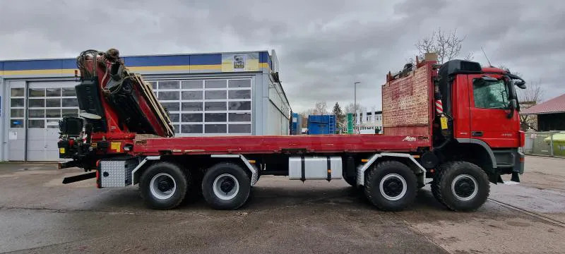 Kraanwagen Mercedes-Benz AK 8X8 FASSI 660 EINZELBER SEILWINDE
