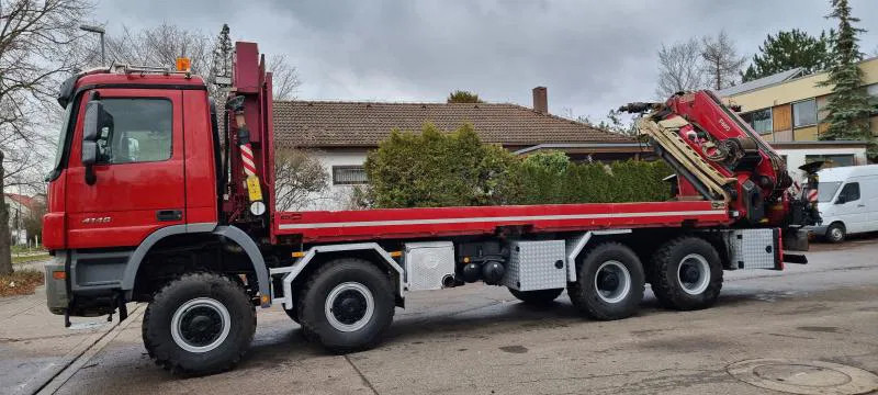 Kraanwagen Mercedes-Benz AK 8X8 FASSI 660 EINZELBER SEILWINDE