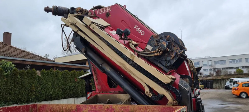 Kraanwagen Mercedes-Benz AK 8X8 FASSI 660 EINZELBER SEILWINDE