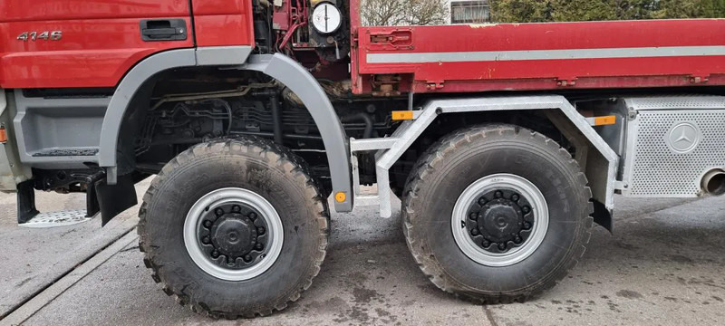 Kraanwagen Mercedes-Benz AK 8X8 FASSI 660 EINZELBER SEILWINDE