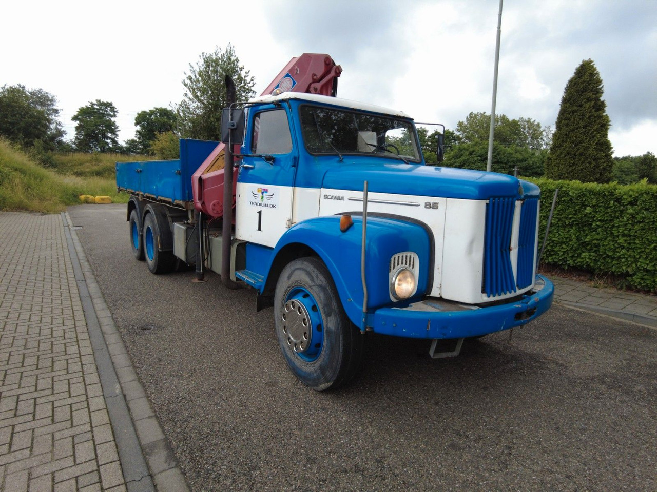 Kraanwagen Scania 86 6x2
