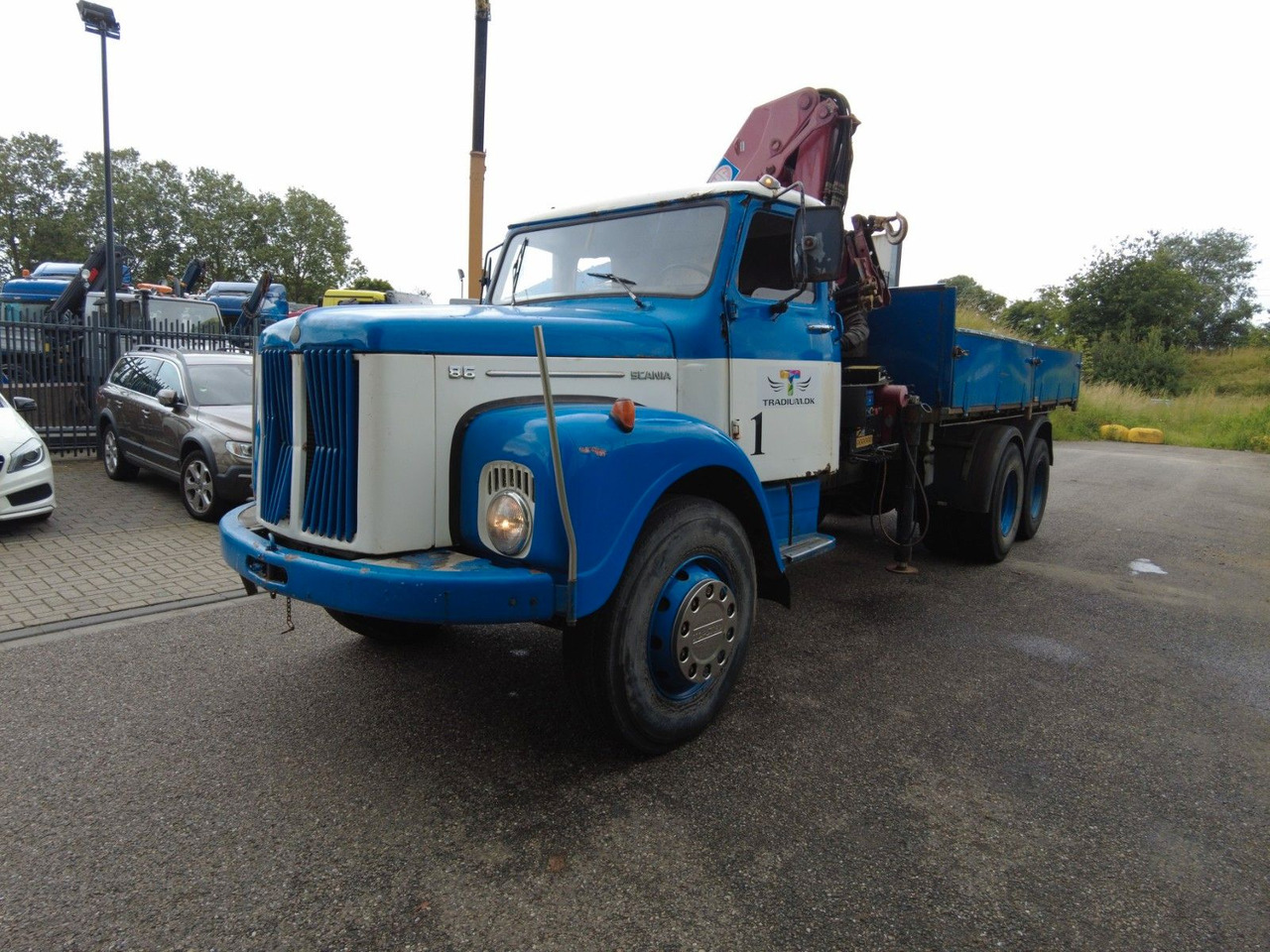 Kraanwagen Scania 86 6x2