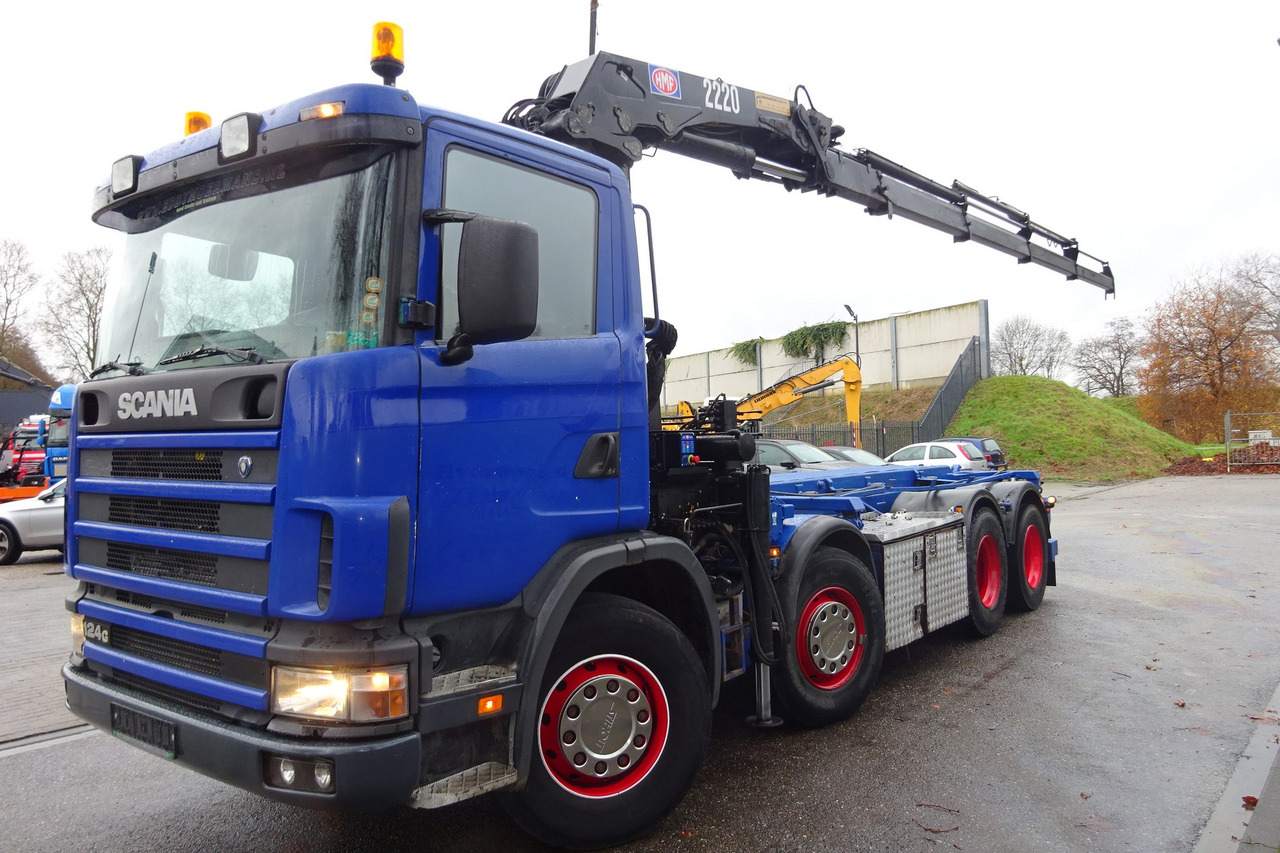 Kraanwagen Scania R 124G 420 8x2