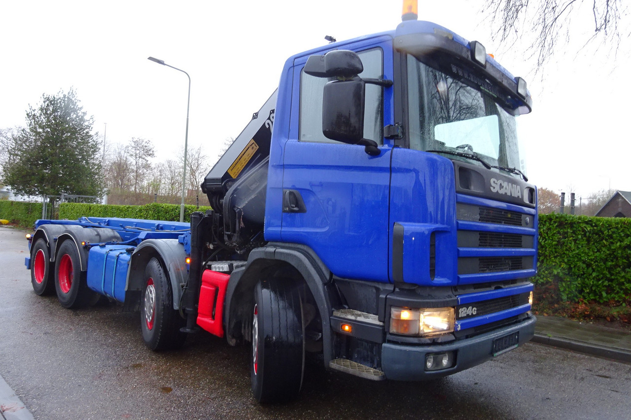 Kraanwagen Scania R 124G 420 8x2