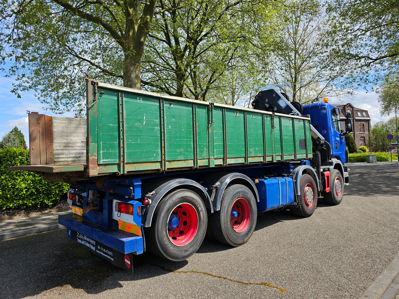 Kraanwagen Scania R 124G 420 8x2