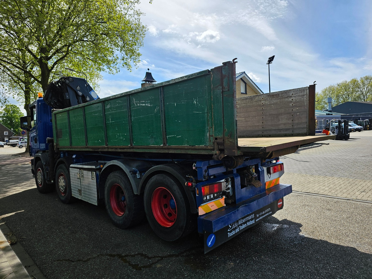 Kraanwagen Scania R 124G 420 8x2