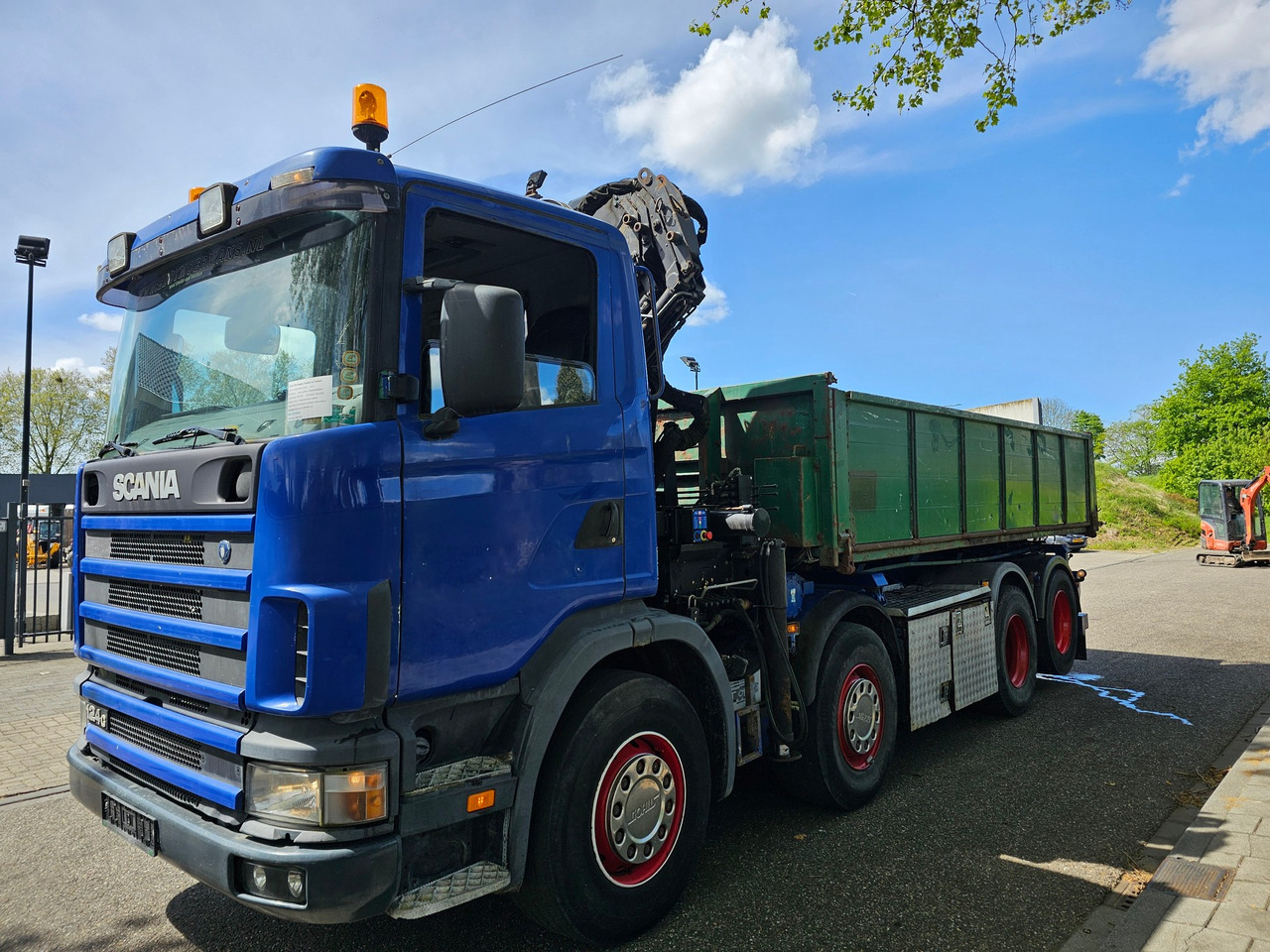 Kraanwagen Scania R 124G 420 8x2