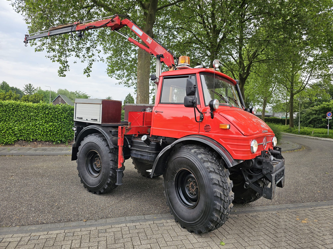 Kraanwagen Unimog 406/U9000 4x4