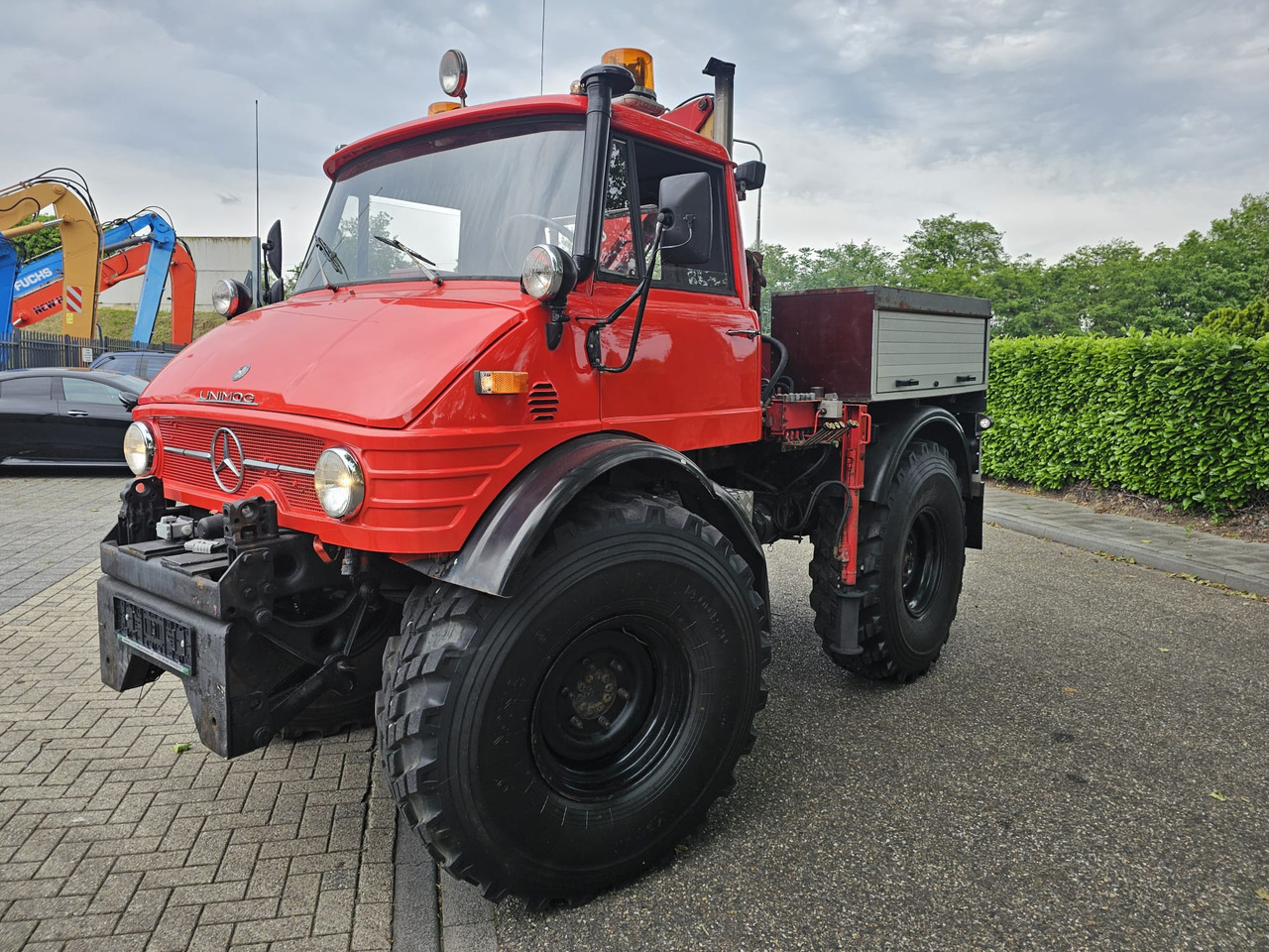 Kraanwagen Unimog 406/U9000 4x4