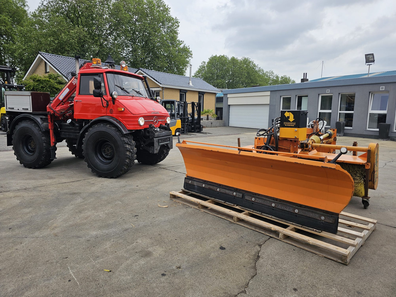 Kraanwagen Unimog 406/U9000 4x4