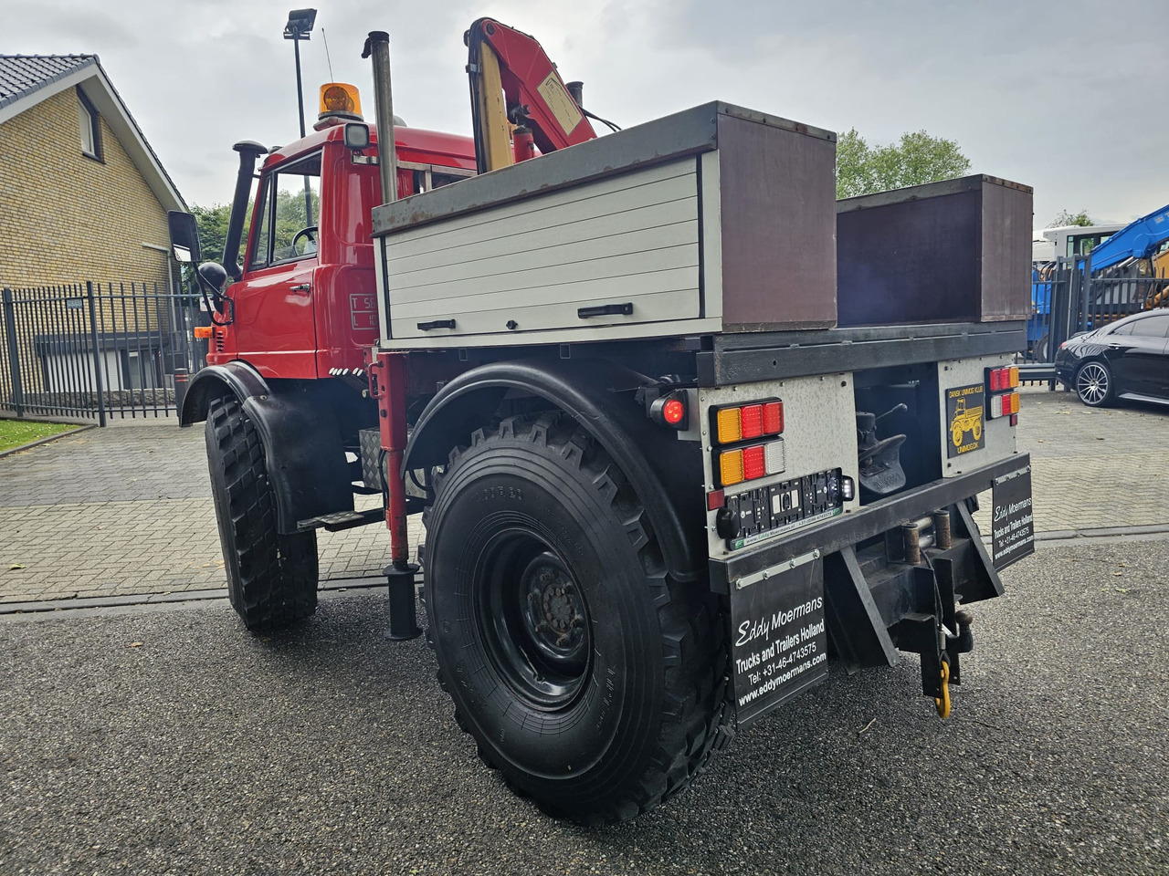 Kraanwagen Unimog 406/U9000 4x4