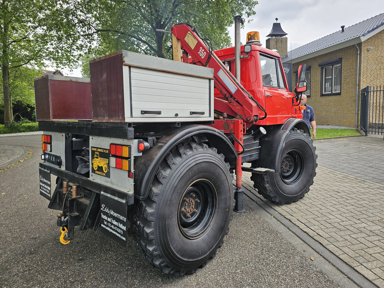 Kraanwagen Unimog 406/U9000 4x4