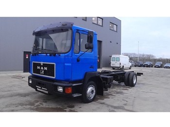 Chassis vrachtwagen MAN 14.272 (6 CYLINDER ENGINE WITH MANUAL PUMP AND GEARBOX): afbeelding 1