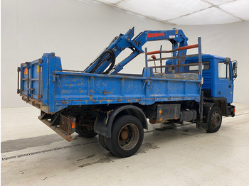 Kipper vrachtwagen, Kraanwagen MAN 17.192: afbeelding 4
