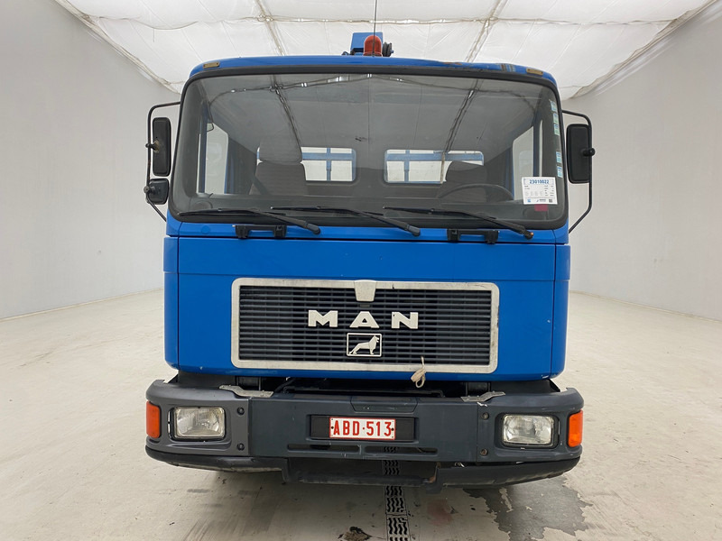 Kipper vrachtwagen, Kraanwagen MAN 17.192: afbeelding 2