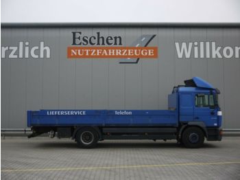 Vrachtwagen met open laadbak MAN 18.285 MLLC, 4x2,  Aufn. Mitnahme Gabestapler: afbeelding 1
