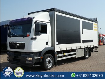 Schuifzeilen vrachtwagen MAN 18.290 TGM 2 ton taillift mbb: afbeelding 1