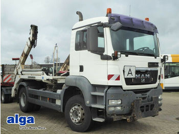 Portaalarmsysteem vrachtwagen MAN 18.320 TGS, Meiller AK 12, Anbauplatte, Klima.: afbeelding 1
