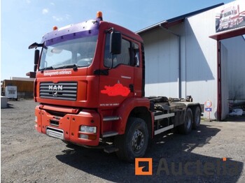 Containertransporter/ Wissellaadbak vrachtwagen MAN 26.430: afbeelding 1