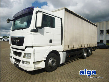 Schuifzeilen vrachtwagen MAN 26.440 TGX BL/Gardine/Intarder/2t. LBW/AHK/Klima: afbeelding 1