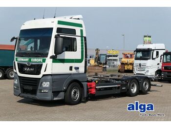 Containertransporter/ Wissellaadbak vrachtwagen MAN 26.460 TGX 6x2, Multi-Wechsel, 2x AHK, Intarder: afbeelding 1